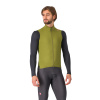 Castelli Espresso Vest, Sage/ Deep green Veľkosť: XL Pánska cyklistická ľahko zateplená vesta