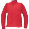 CERVA BHADRA fleece mikina| červená L