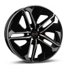 Borbet TX 9x21 5x112 ET45 black polished gloss