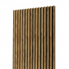 Lamelový panel + soklový LED profil - 100,4 cm - Dub prírodný Lacelot Odtieň dosky: K365 HP