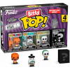 Blister 4 figúrky Bitty POP Disney Nightmare Before Christmas