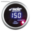 SIMONI RACING Digital merač teploty oleja -- rozsah 50-150°C montážny priemer 52 mm -- modré osvetlenie čísel