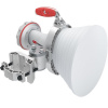 RF elements Asymetrická Horn anténa s TwistPortem, 5GHz, 20dBi, 30°