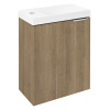 Sapho LATUS X umývadlová skrinka 39,4x50x22cm, dub Cuneo LT110-2525