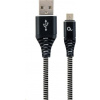 Gembird CC-USB2B-AMmBM-1M-BW USB 2.0 AM na MicroUSB (AM/BM), 1m, černo-bílý