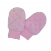 ESITO Dojčenské zimné rukavice Minky Pink Veľ. 74
