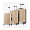 Sada cestovních kufrů ROCK Hudson - béžová - 86 / 58 / 33 L