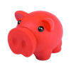 Červená pokladnička v tvare prasiatka - originálny darček pre deti