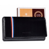 Peňaženka - Peterson Wallet Prírodná koža Čierna PTN RD-32-GCL Black-Women's Product (Petersonová dámska kožená peňaženka veľká priestranná RFID)
