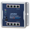 PLANET průmyslový/nástěnný PoE switch 8x 1Gb, 8x PoE 802.3at 30/120W, IP30, 48-56V, -20/+60st, fanless WGS-818HP