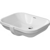 Duravit D-Code umývadlo 56x40 cm obdĺžnik podpultové umývadlo biela 0338560000
