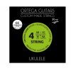 Ortega UKP-CC Crystal Nylon Pro koncertné struny na ukulele