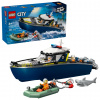 LEGO® City 60456 Naháňačka v policajnej lodi