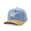 Kšiltovka Mitchell & Ness - NHL Frosted Peak - Pro Pinch Snapback - Dallas Stars - Blue/Brown velikost One Size (56-59 cm)