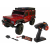DFmodel RC auto DF-4J CRAWLER XXL BRUSHED 4X4 RTR sivá 1:10 Farba: Červená + naviják ZDARMA
