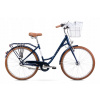 Mestsky bicykel - Námornícky modrý bicykel Romet POP ART CLASSIC 28