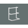 Vešiak - Triple Wall Towel Hanger XS White (Vešiak - Triple Wall Towel Hanger XS White)