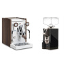 Biepi Sara PID, white/wood + Eureka Mignon Specialita, CR black
