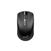 Genius ECO-8150 Myš, bezdrátová, optická, 1200DPI, 4 tlačítka, Copilot, 2,4GHz, USB-A dongle, USB-C nabíjení, černá 31030045400