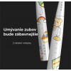 AENO sonická zubná kefka DB7, Biela, 3 módy,1 kefka+nálepky, 30 000 ot/min, 100 dní bez nabíjania, IPX7 ADB0007