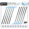 Florbalový set MPS BLACK EAGLE Blue IFF 95 cm
