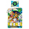 Halantex obojstranné bavlna obliečky Paw Patrol Friends 140x200 70x90