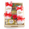Darčekový Kôš Sladkosti Káva Čaj Podnos