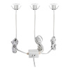 EGLO Set 3 kusov zápustných LED svietidiel CHANG 97079 Eglo prodloužená záruka na 5 roky