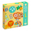 Djeco Spoločenská hra 5 v 1 Divoké zvieratá - Wild animals, 5 GAMES