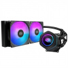 Cooler Master vodní chladič MasterLiquid Core Nex Digital 240 Black ARGB, 2x 120mm, ARGB, LGA1851, AM5, Černá MLX-D24M-A18PA-RD