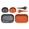 WILDO® CAMP-A-BOX® DUO LIGHT - set na prípravu jedla - ORANŽOVÁ