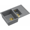 Quadron Morgan drez graniteq 78x50 cm sivá/grafitová/ónyxová HB8224U5-G1_P2O