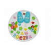 Id_1562 ROČEK KRST DEKORÁCIE TORTA OZDOBY BOBAS TOPÁNKY NARODENINY BABY BOY