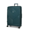 Veľký cestovný kufor s expandérom polypropylénový TSA 100l Airtex 639 mořská