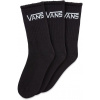 detské ponožky VANS BOYS CLASSIC CREW SOCKS Black 31.5-38