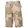 MFH Americké krátke nohavice BDU Rip stop, 3 col. desert - L