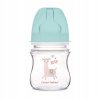 Canpol babies fľaša so širokým hrdlom Exotic Animals zelená 120 ml