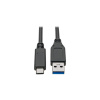 PremiumCord kabel USB-C - USB 3.0 A (USB 3.1 generation 2, 3A, 10Gbit/s) 1m ku31ck1bk