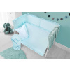 6-dielne posteľné obliečky 100/135 turquoise