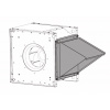 RFU-250-PPK-AKV2 protipovětrnostní kryt pro průmyslový radiální ventilátor Alteko