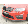 Rieger lipa pod přední nárazník pro Škoda Octavia RS 5E combi, sedan před faceliftem, 06/13-01/17, plast ABS bez povrchové úpravy SLEVA 3%