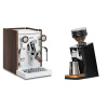 Biepi Sara PID, white/wood + Eureka Mignon Zero 65 Speedy, CR black