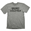 Call of Duty Cold War pánské tričko Logo šedé melange