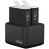 GoPro Nabíjateľná batéria pre HERO9, HERO10 Black 2ks + duálna nabíjačka ADDBD-211-EU