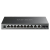 MERCUSYS MS112GMP, Gigabitový POE switch s 8 porty PoE+