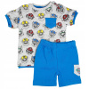 Detský komplet - Baby Set Eplulusm 62 Červená, šedá, viacnásobná 2 ks. (R: 62 Set Baby Blouse Psi Patrol Shorts)