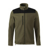 Fleecová unisex mikina RIMECK® Effect 530 military veľ. 2XL