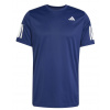 Pánske tričko Adidas Club 3-Stripes - Modrý (M)