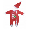 Dojčensky overal - PAJACKEK 80 RED, MULTI -COLED (Vianočná súprava detských klaunov 80)