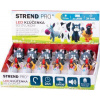 Svietidlo Strend Pro Keychain, kľúčenka, prívesok so zvukom, mačka/pes/kohút/osol, LED 5 lm, Sellbox 24 ks